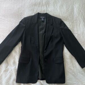 Lands' End Black Blazer